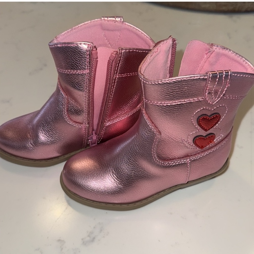Old Navy Toddler  pink cowgirl boots